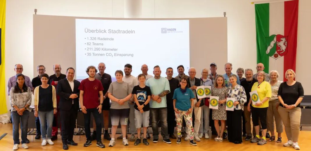 Hagen steigert Rekord beim Stadtradeln auf 211.290 Kilometer und spart 35 Tonnen CO2
