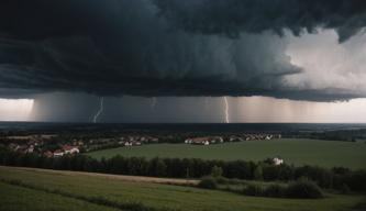 Örtliche Unwetter in NRW: Am Freitag erneut möglich