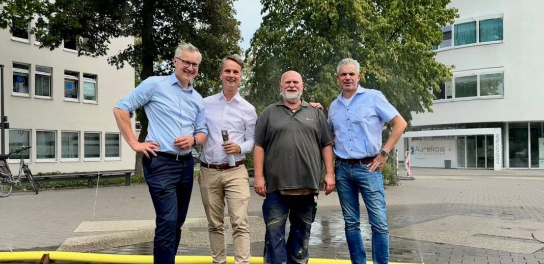 Recklinghausen testet Wassernebel gegen Hitze an öffentlichen Plätzen