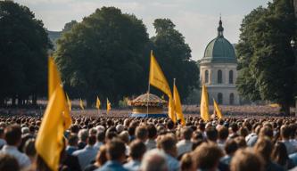 Stimmung bei Grundgesetz-Feier: Ein epochaler Bruch