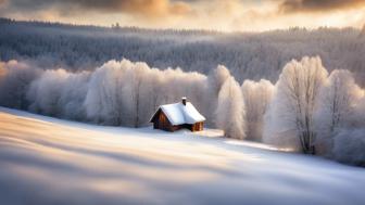 Weidmännisch: Frisch gefallener Schnee und seine magische Schönheit