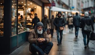 Wie Einzelhändler auf Bettler vor ihrer Ladentür reagieren