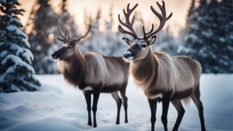 Wie heißen die Rentiere vom Weihnachtsmann? Alle Namen und ihre Geschichten